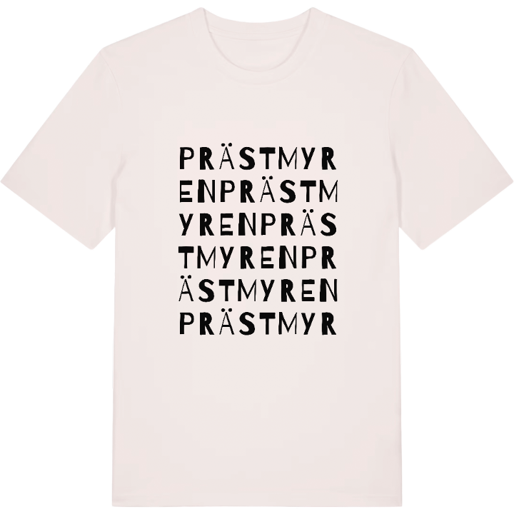 Prästmyren ordlek t-shirt – t-shirt från PinShirt
