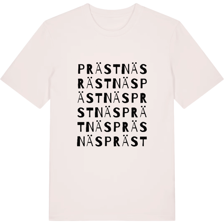 Prästnäs ordlek t-shirt – t-shirt från PinShirt