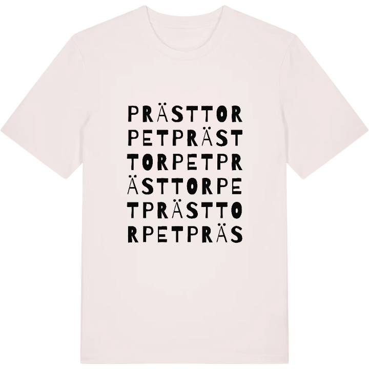 Prästtorpet ordlek t-shirt – t-shirt från PinShirt