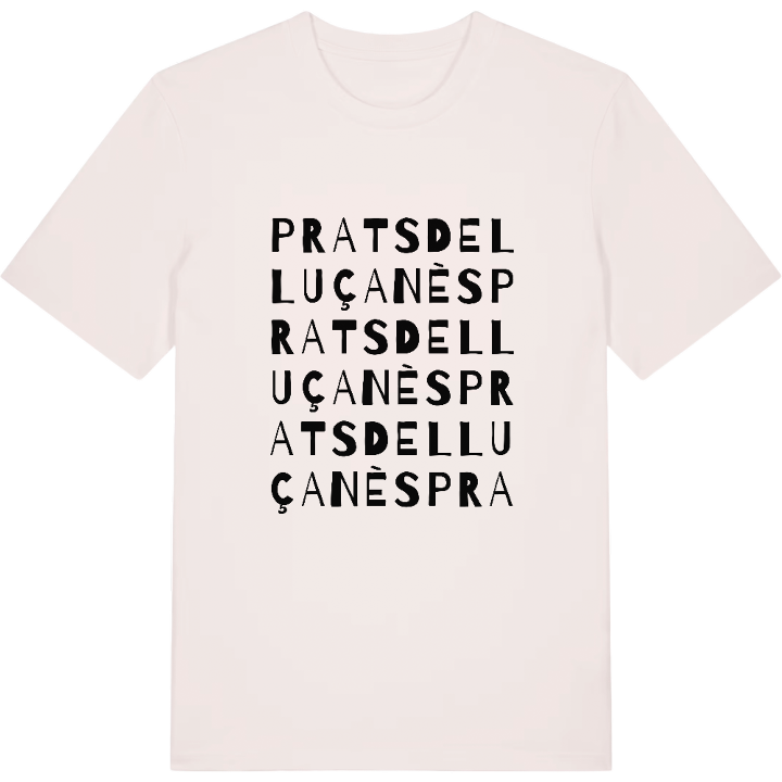Prats de Lluçanès ordlek t-shirt – t-shirt från PinShirt