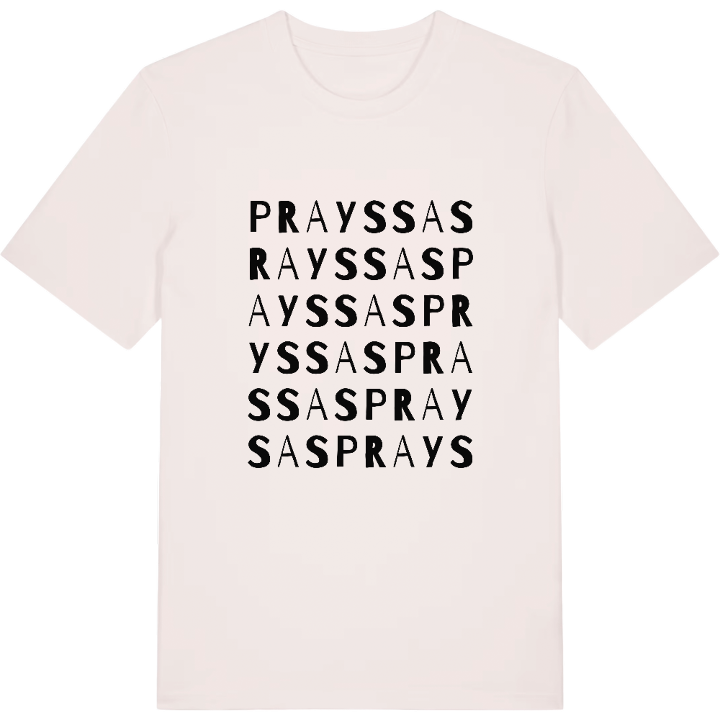 Prayssas ordlek t-shirt – t-shirt från PinShirt
