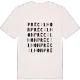 Précilhon ordlek t-shirt