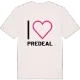 Jag älskar Predeal t-shirt stort tryck