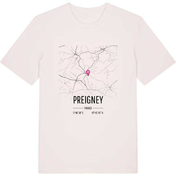 Preigney karta t-shirt – t-shirt från PinShirt