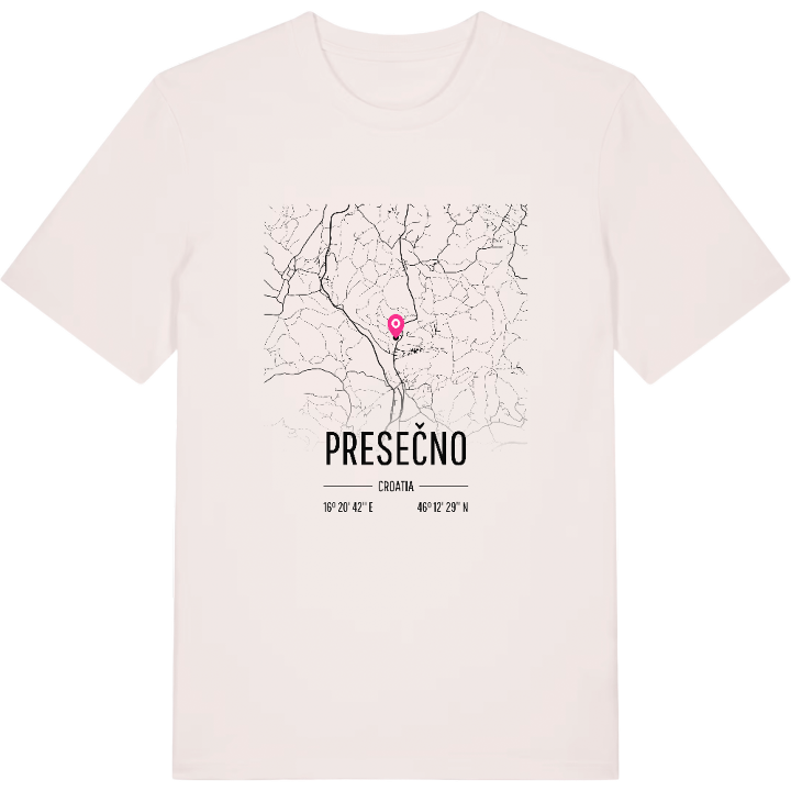 Presečno karta t-shirt – t-shirt från PinShirt