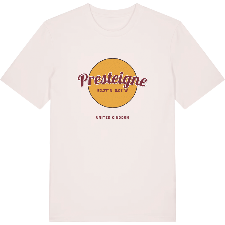 Presteigne cirkel t-shirt – t-shirt från PinShirt