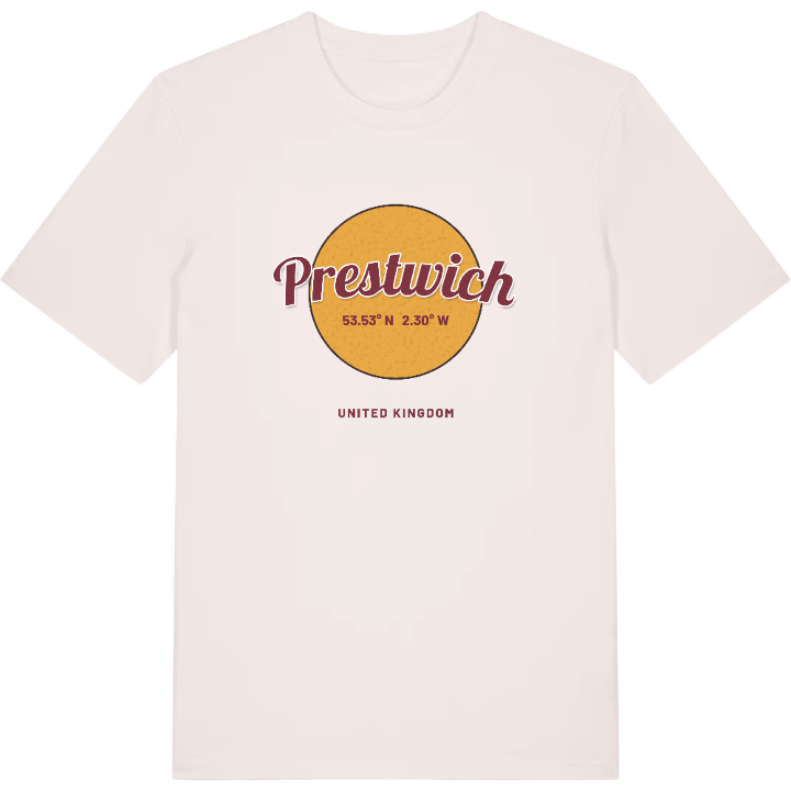 Prestwich cirkel t-shirt – t-shirt från PinShirt