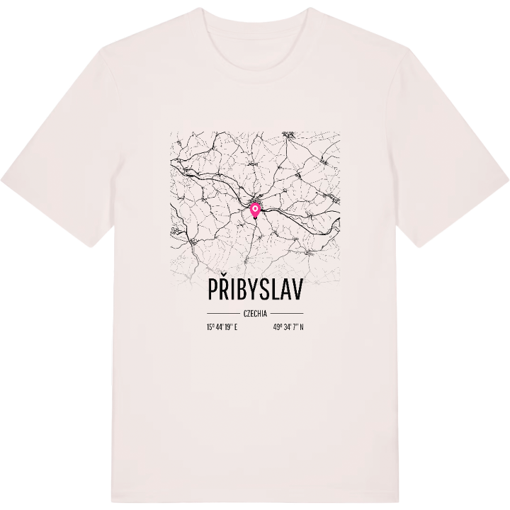Přibyslav karta t-shirt – t-shirt från PinShirt