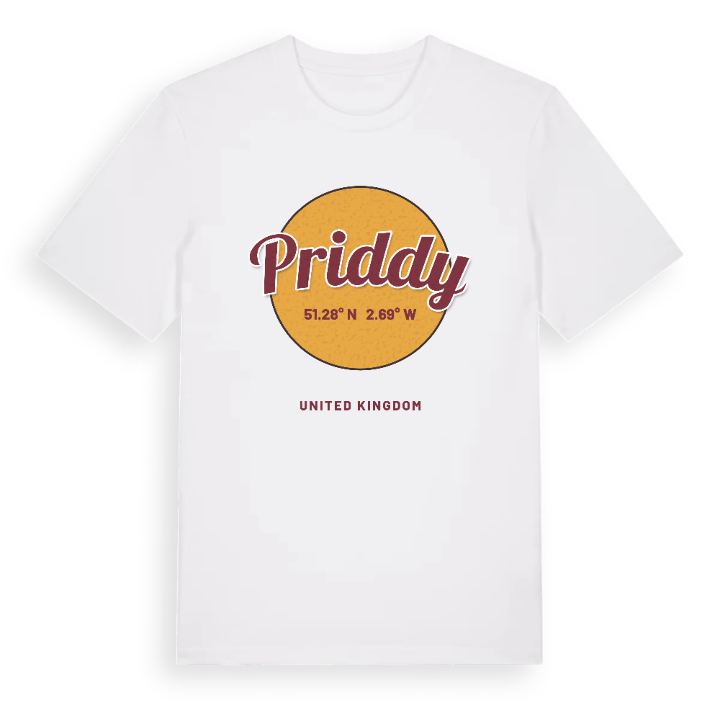 Priddy cirkel t-shirt – t-shirt från PinShirt
