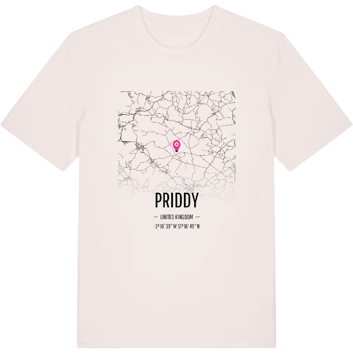 Priddy karta t-shirt – t-shirt från PinShirt