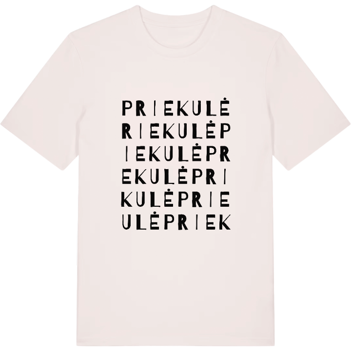 Priekulė ordlek t-shirt – t-shirt från PinShirt