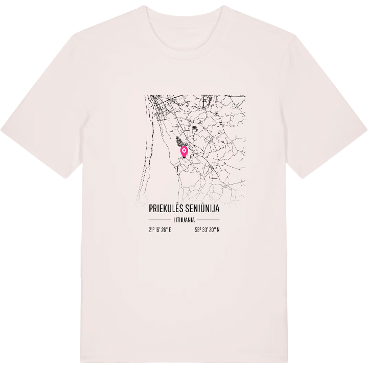 Priekulės seniūnija karta t-shirt – t-shirt från PinShirt