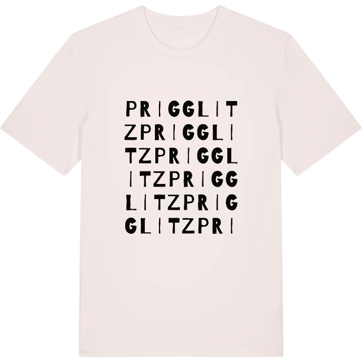 Prigglitz ordlek t-shirt – t-shirt från PinShirt