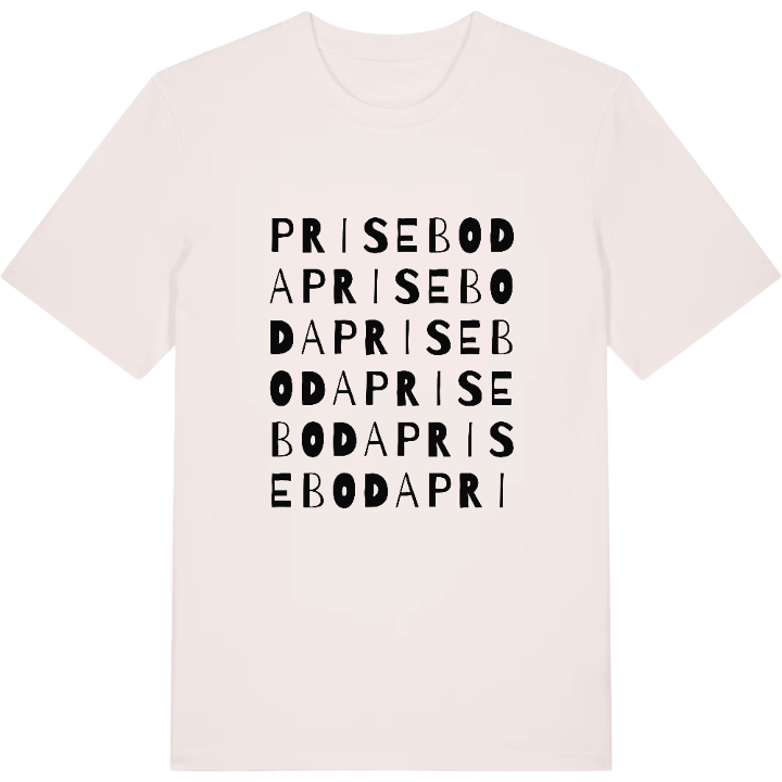 Priseboda ordlek t-shirt – t-shirt från PinShirt
