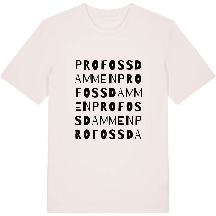 Profossdammen ordlek t-shirt – t-shirt från PinShirt