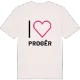 Jag älskar Progër t-shirt stort tryck