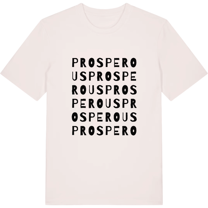 Prosperous ordlek t-shirt – t-shirt från PinShirt
