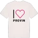 Jag älskar Provin t-shirt stort tryck