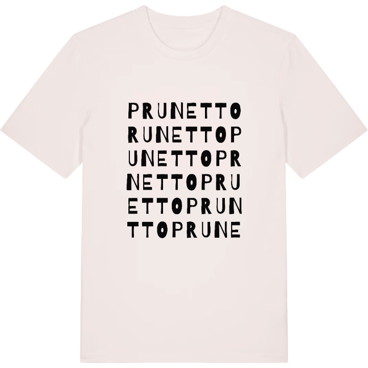 Prunetto ordlek t-shirt – t-shirt från PinShirt