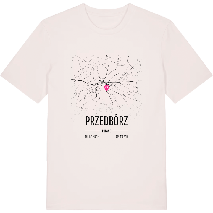 Przedbórz karta t-shirt – t-shirt från PinShirt