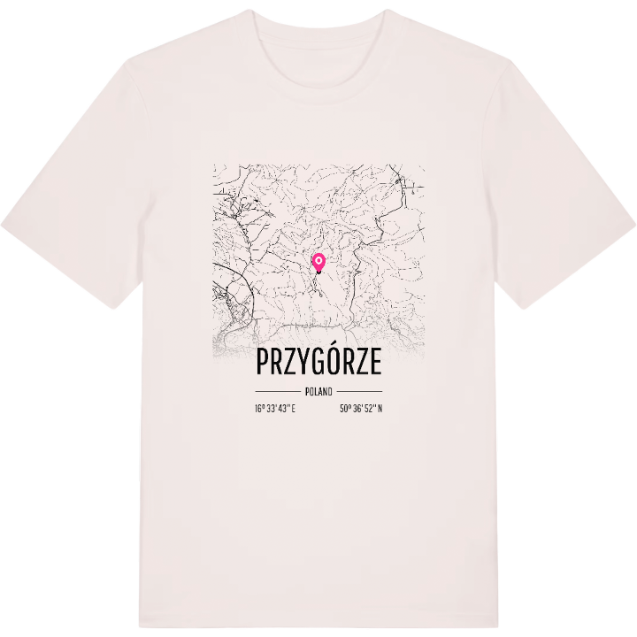 Przygórze karta t-shirt – t-shirt från PinShirt