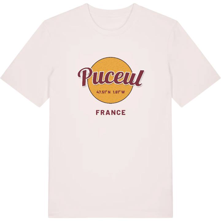 Puceul cirkel t-shirt – t-shirt från PinShirt