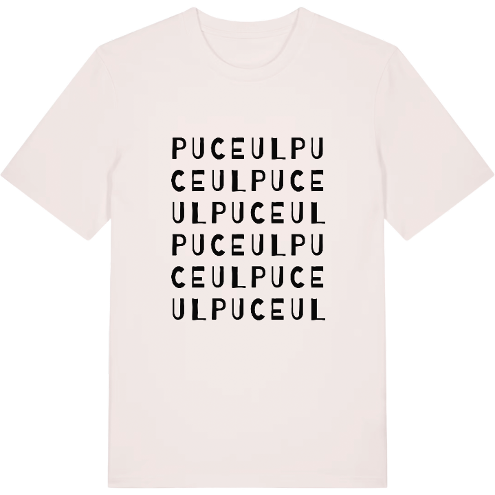 Puceul ordlek t-shirt – t-shirt från PinShirt