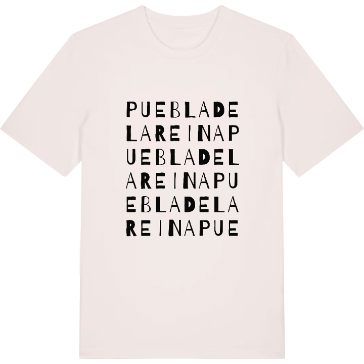 Puebla de la Reina ordlek t-shirt – t-shirt från PinShirt