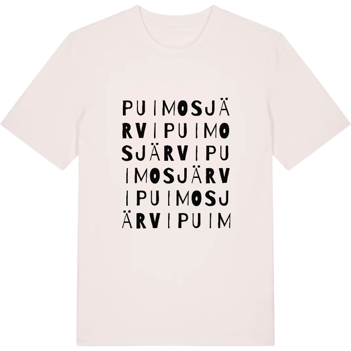 Puimosjärvi ordlek t-shirt – t-shirt från PinShirt