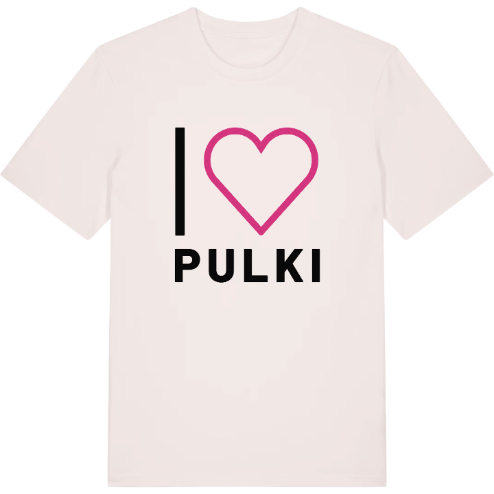 Jag älskar Pulki t-shirt stort tryck – t-shirt från PinShirt