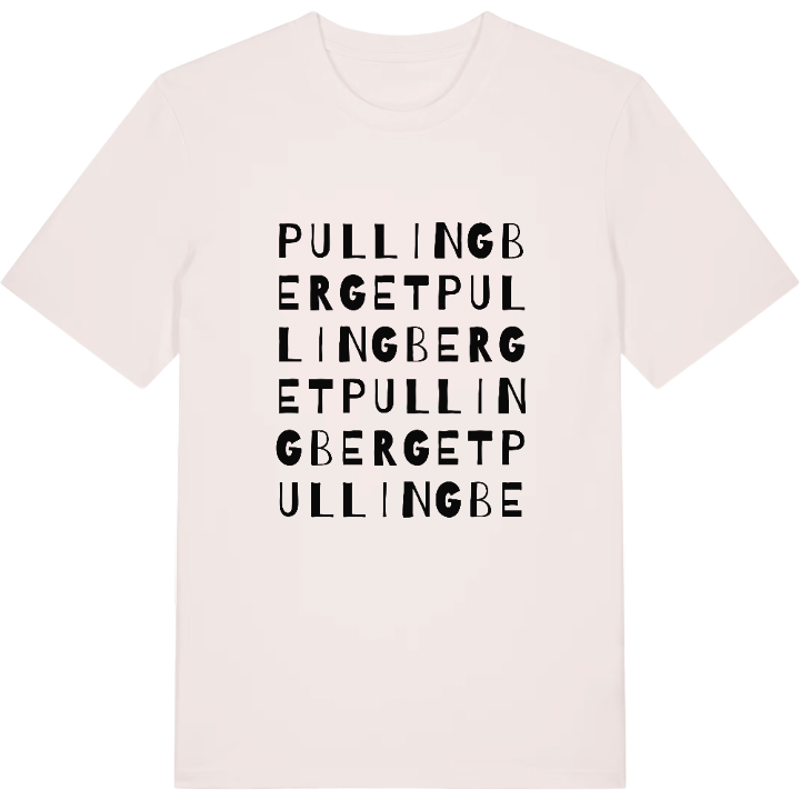Pullingberget ordlek t-shirt – t-shirt från PinShirt