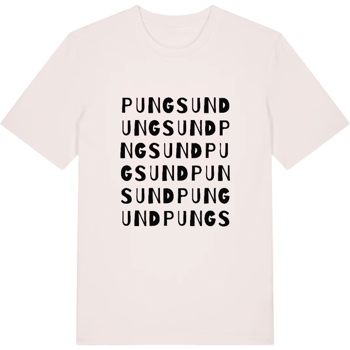 Pungsund ordlek t-shirt – t-shirt från PinShirt