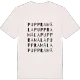 Puppramåla ordlek t-shirt