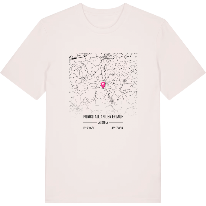 Purgstall an der Erlauf karta t-shirt – t-shirt från PinShirt