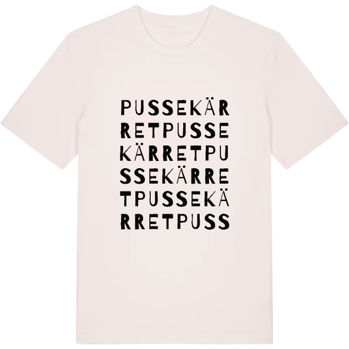 Pussekärret ordlek t-shirt – t-shirt från PinShirt