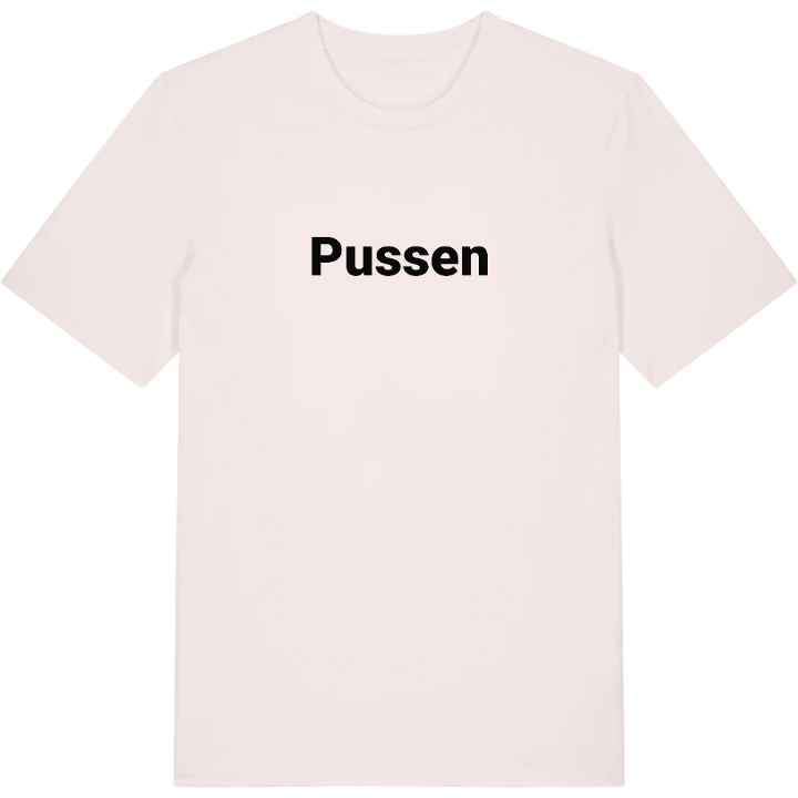 Pussen fetstil t-shirt – t-shirt från PinShirt