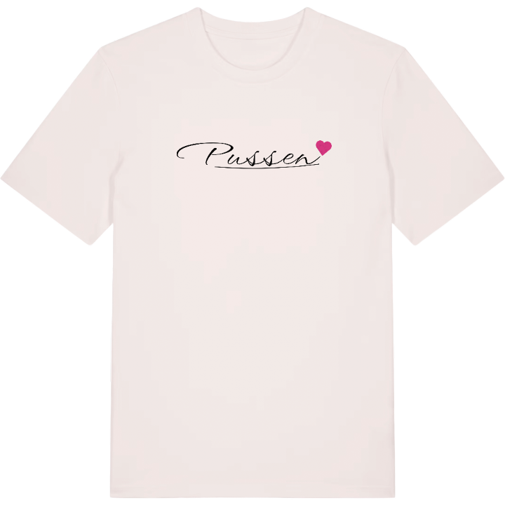 Pussen hjärta t-shirt – t-shirt från PinShirt