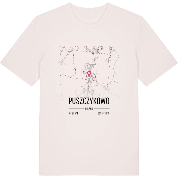 Puszczykowo karta t-shirt – t-shirt från PinShirt