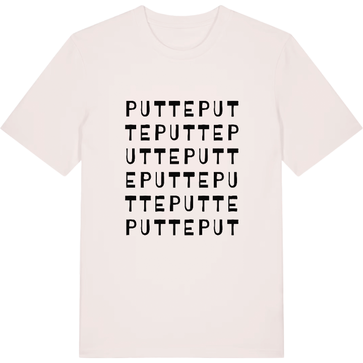 Putte ordlek t-shirt – t-shirt från PinShirt