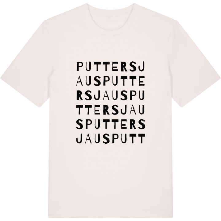 Puttersjaus ordlek t-shirt – t-shirt från PinShirt