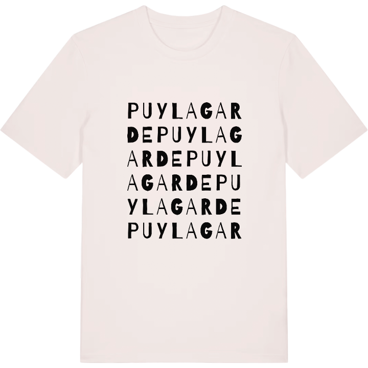 Puylagarde ordlek t-shirt – t-shirt från PinShirt