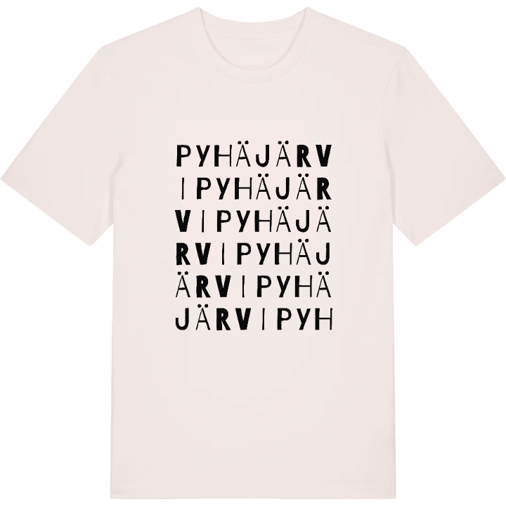 Pyhäjärvi ordlek t-shirt – t-shirt från PinShirt
