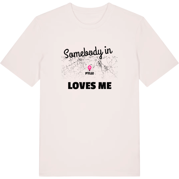 Någon i Pylle älskar mig t-shirt – t-shirt från PinShirt