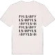 Pylsan ordlek t-shirt