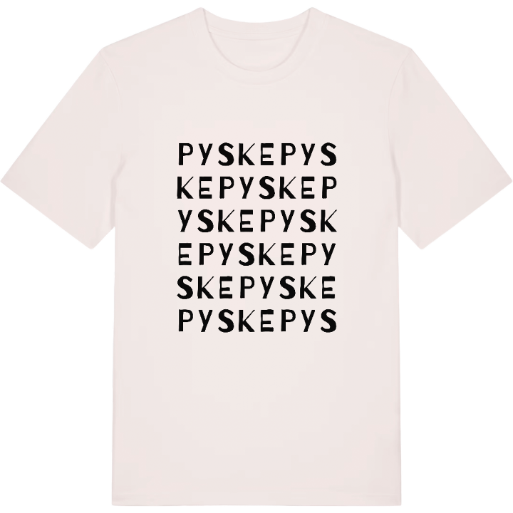Pyske ordlek t-shirt – t-shirt från PinShirt