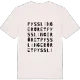 Pysslingeröret ordlek t-shirt