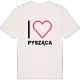 Jag älskar Pysząca t-shirt stort tryck