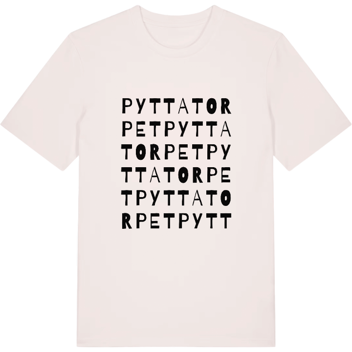 Pyttatorpet ordlek t-shirt – t-shirt från PinShirt