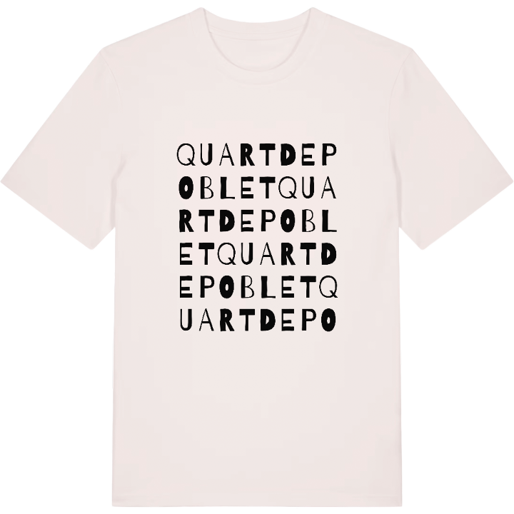 Quart de Poblet ordlek t-shirt – t-shirt från PinShirt