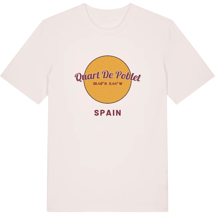 Quart de Poblet cirkel t-shirt – t-shirt från PinShirt